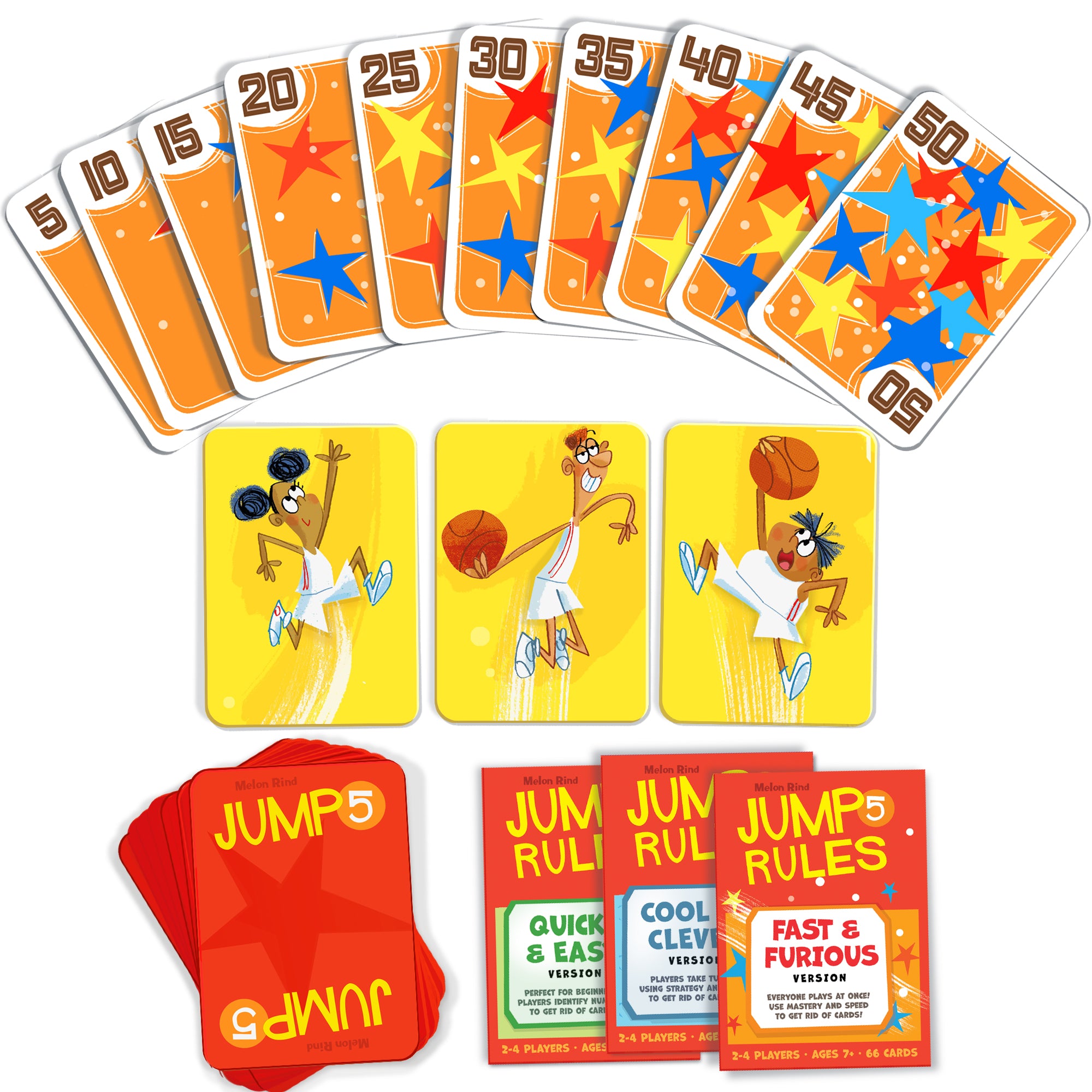 Melon Rind Jump 5 game cards