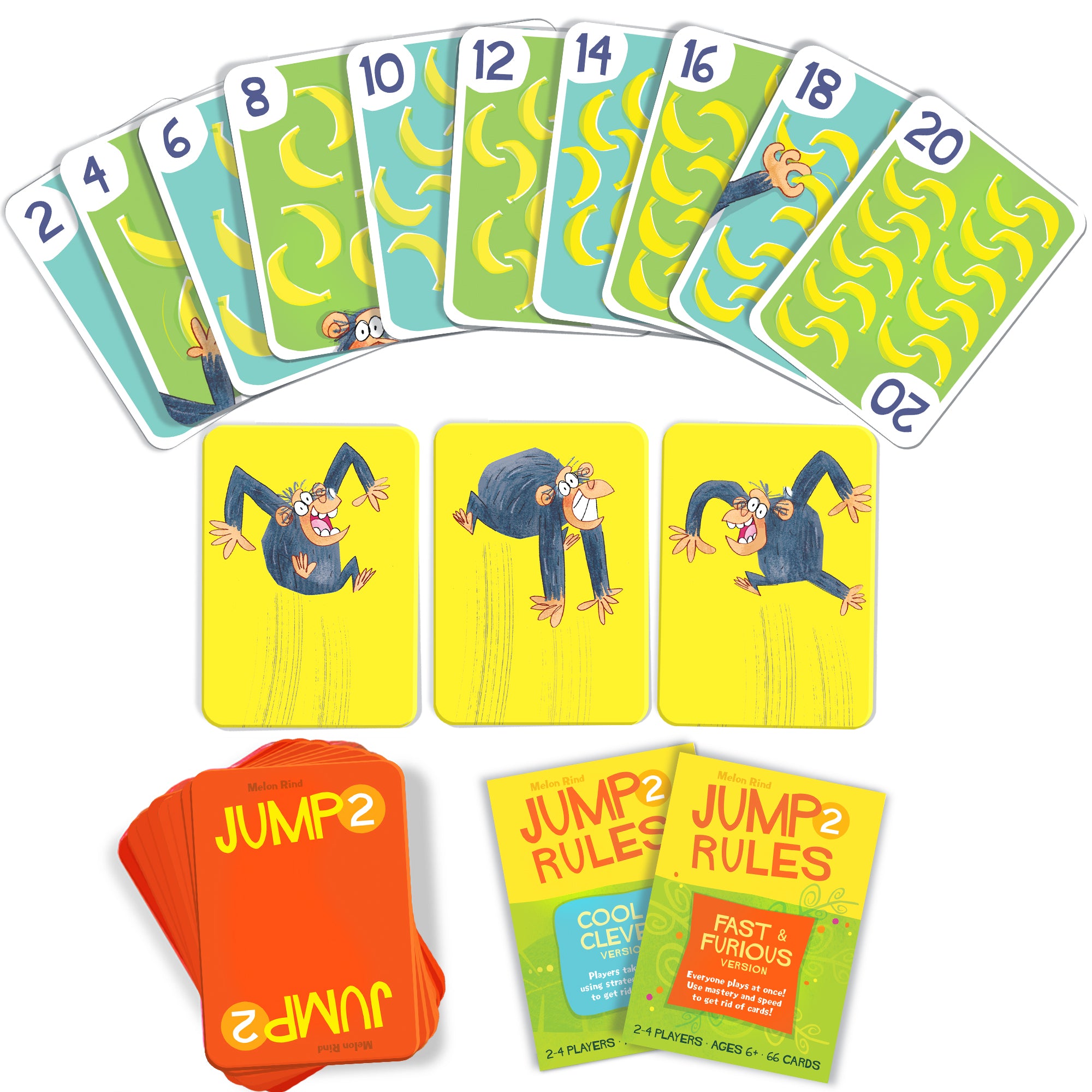 Melon Rind Jump 2 game cards