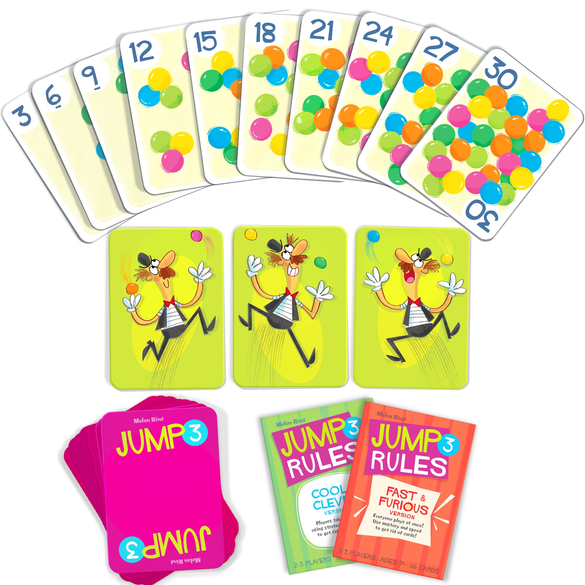 Jump 3 game cards