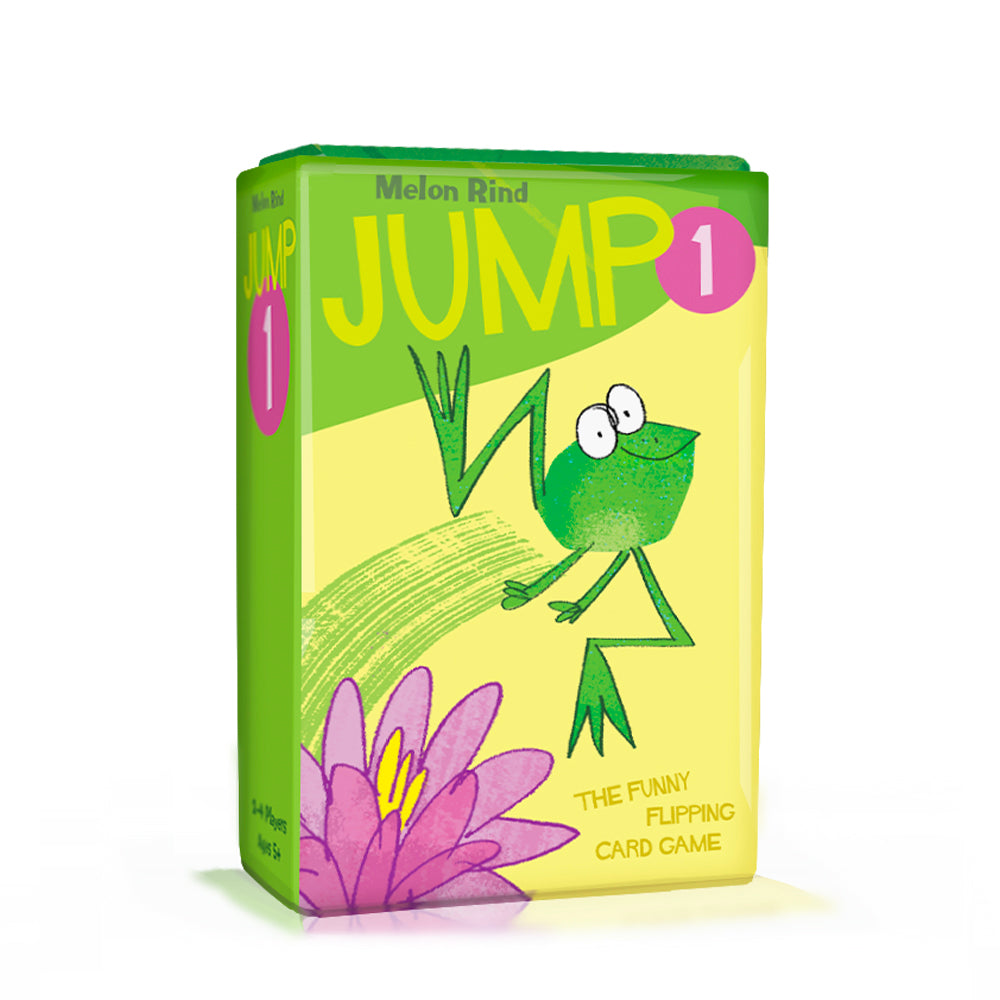 Melon Rind Jump 1 math card game for kids