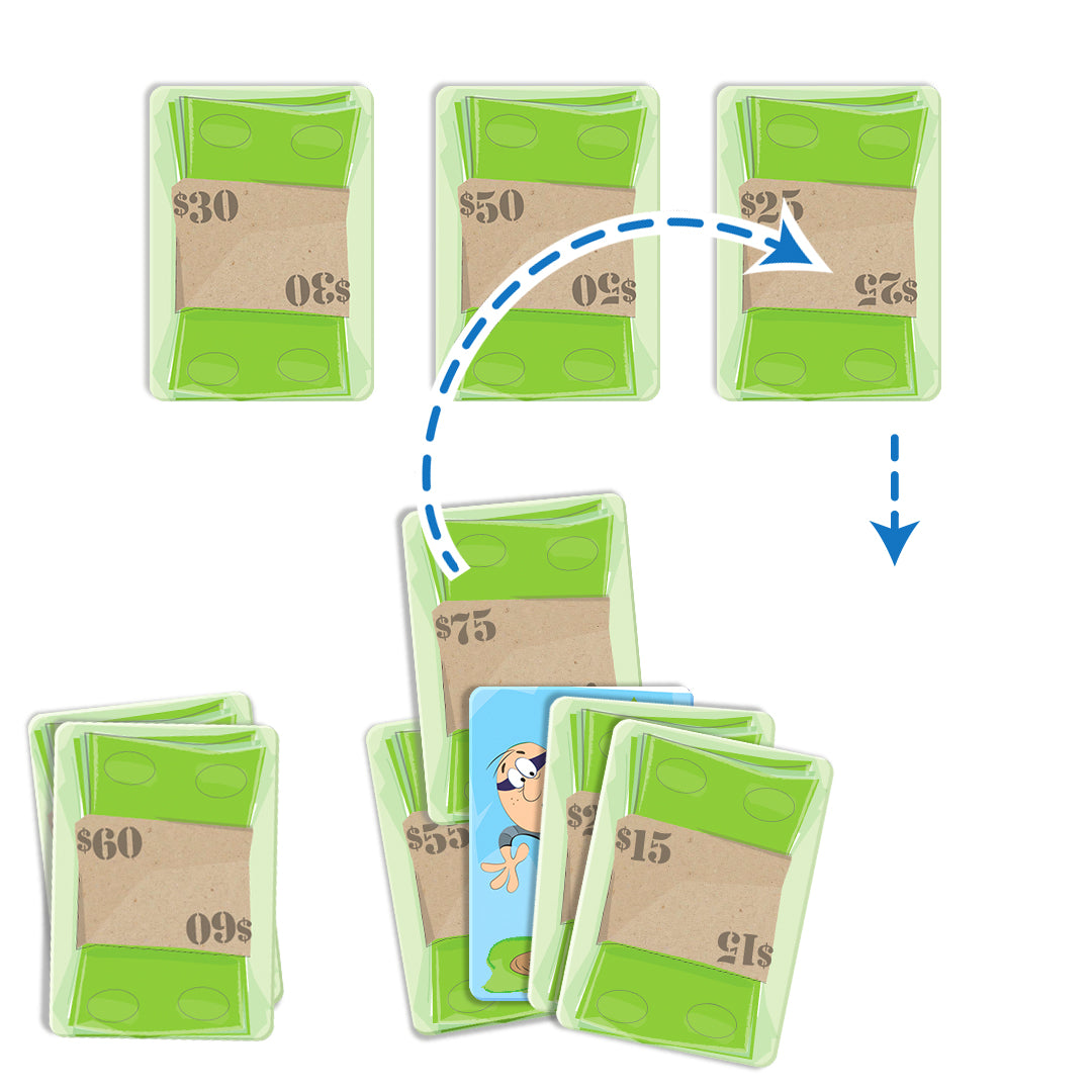 Clumsy Thief Money - Addition and Math Card Game for Kids – Melon Rind