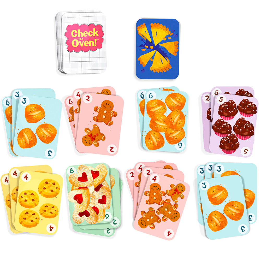 Check the Oven cards for math game