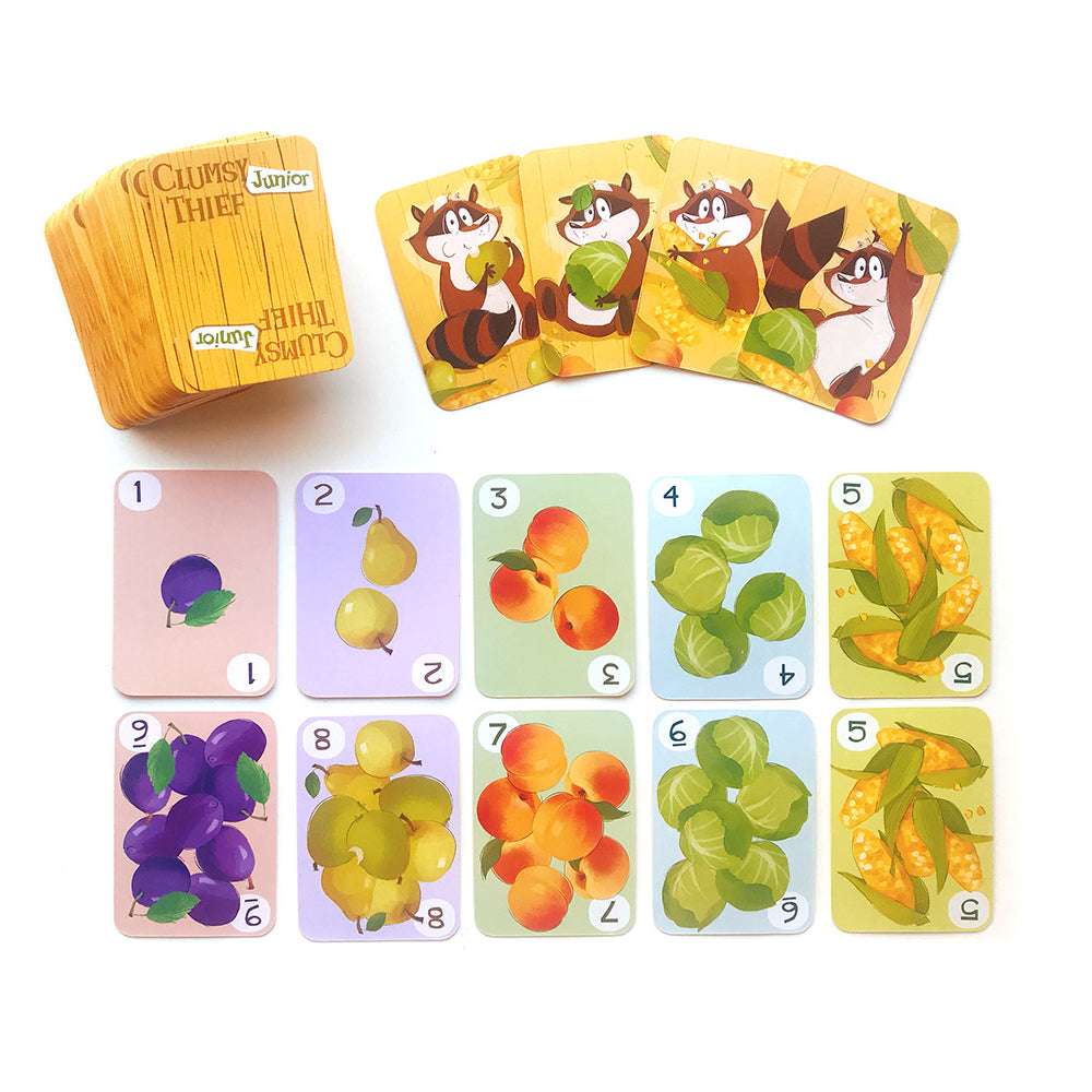 Clumsy Thief Junior - Award Winning Math Card Game for Kids – Melon Rind Clumsy Thief Junior - Award Winning Math Card Game for Kids – Melon Rind