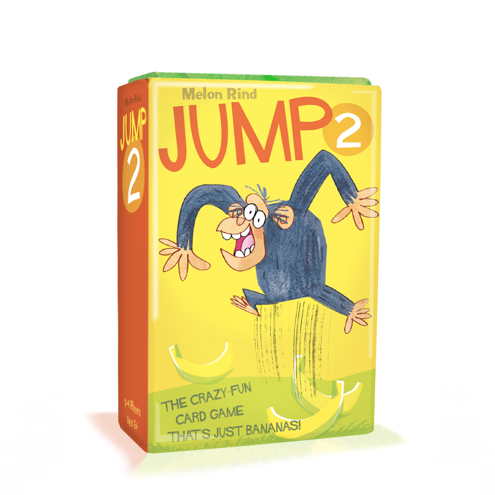 Melon Rind Jump 2 math card game for kids